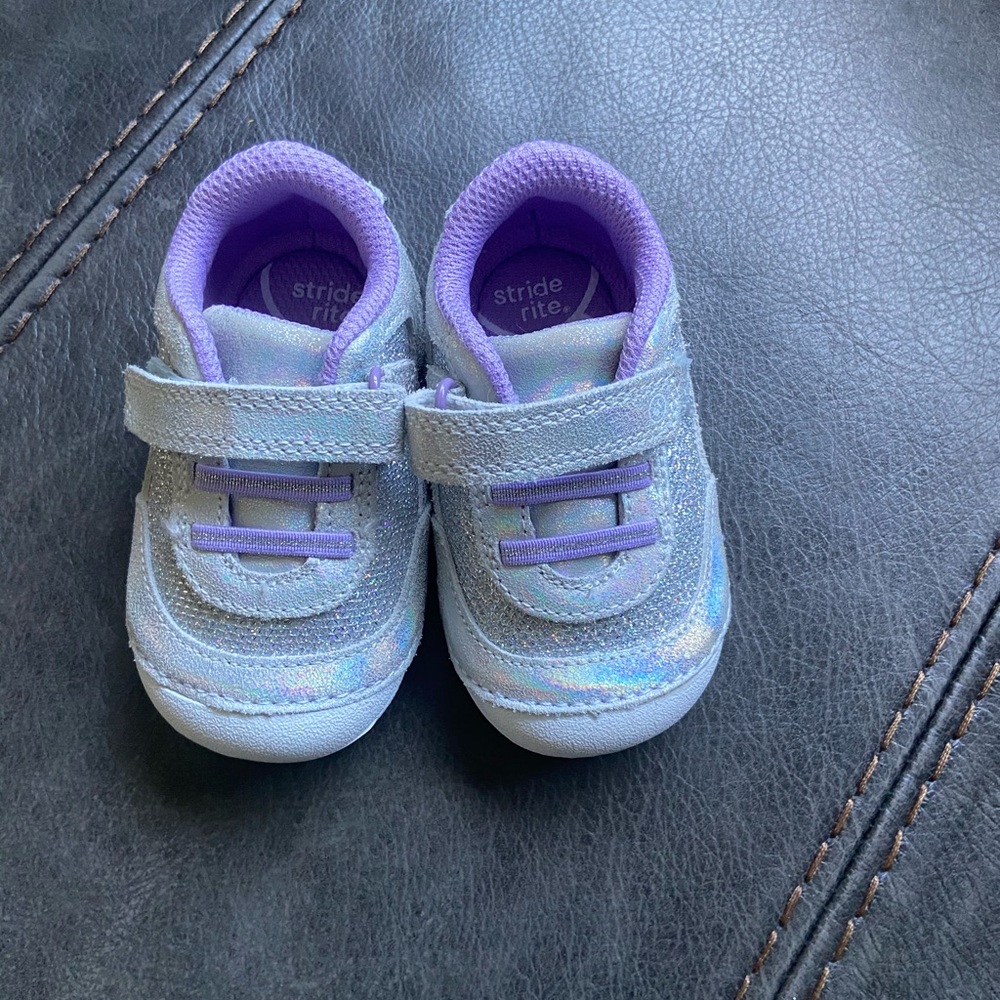 Practically new stride rite girls shoes